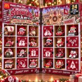 Oklahoma Sooners x Car Christmas Advent Calendar 1 Oklahoma Sooners McDonald's Christmas Advent Calendar 24-figure set by TheStripedcat