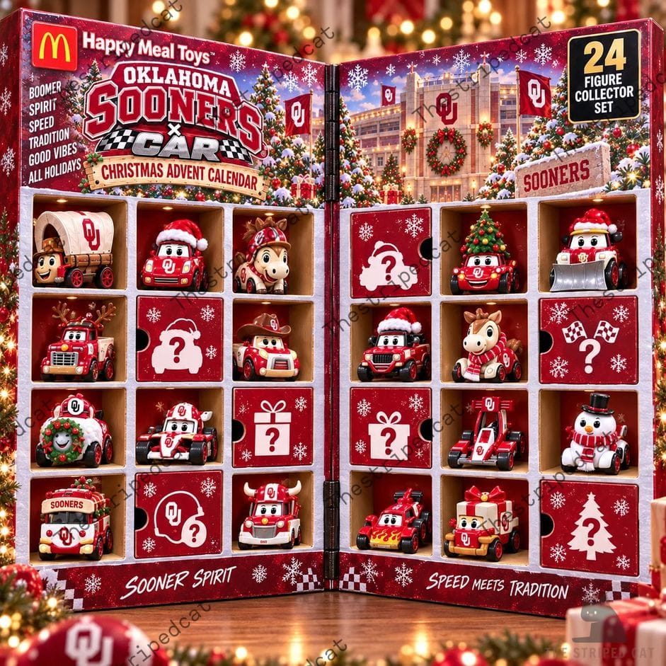 Oklahoma Sooners x Car Christmas Advent Calendar Oklahoma Sooners x Car Christmas Advent Calendar