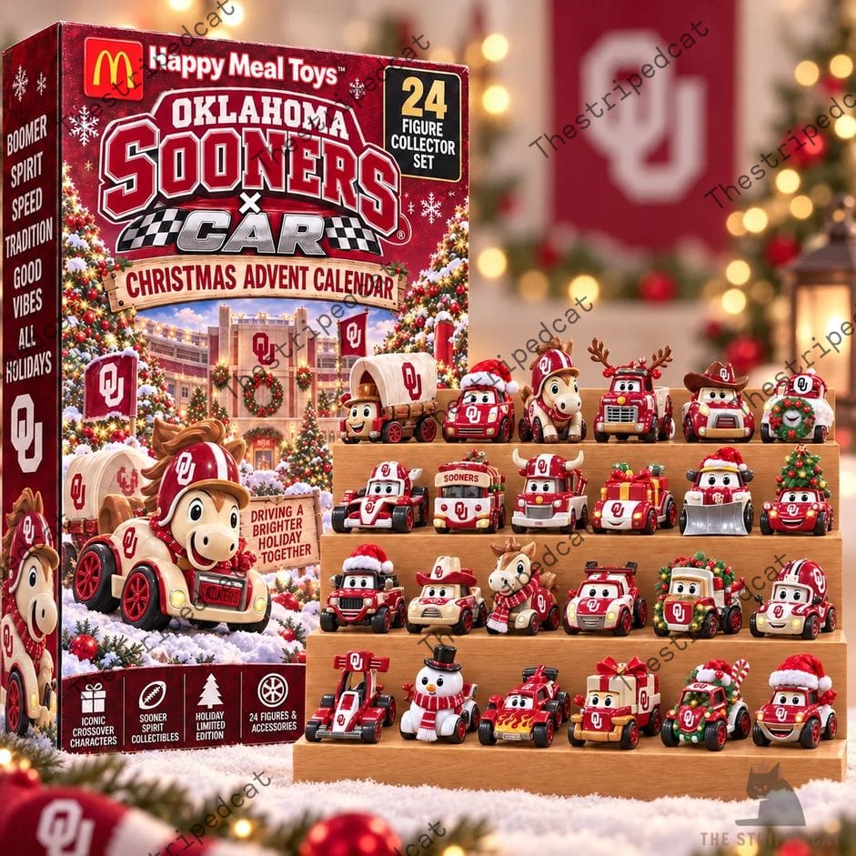 Oklahoma Sooners x Car Christmas Advent Calendar Oklahoma Sooners x Car Christmas Advent Calendar