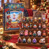 One Piece Anime Advent Calendar 2026 3 One Piece 2026 Christmas advent calendar with 24 collectible pirate figures at TheStripedcat