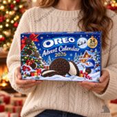 Oreo Christmas Advent Calendar 2026 Holiday
