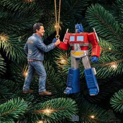 Peter Cullen & Optimus Prime Christmas Ornament