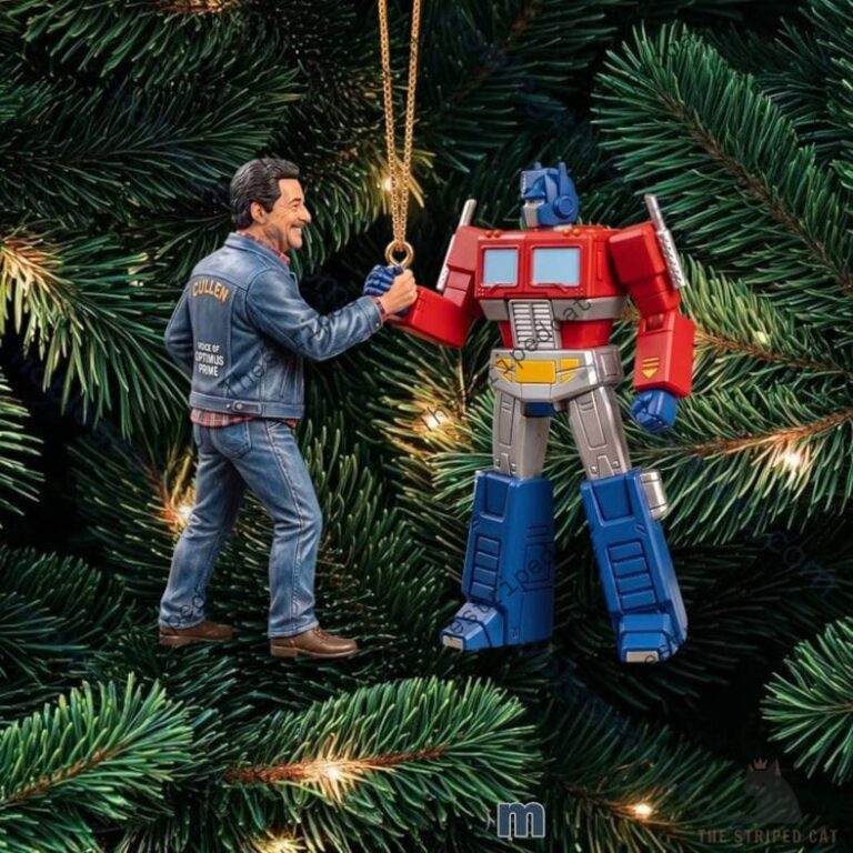 Peter Cullen & Optimus Prime Christmas Ornament Peter Cullen Fan Ornament