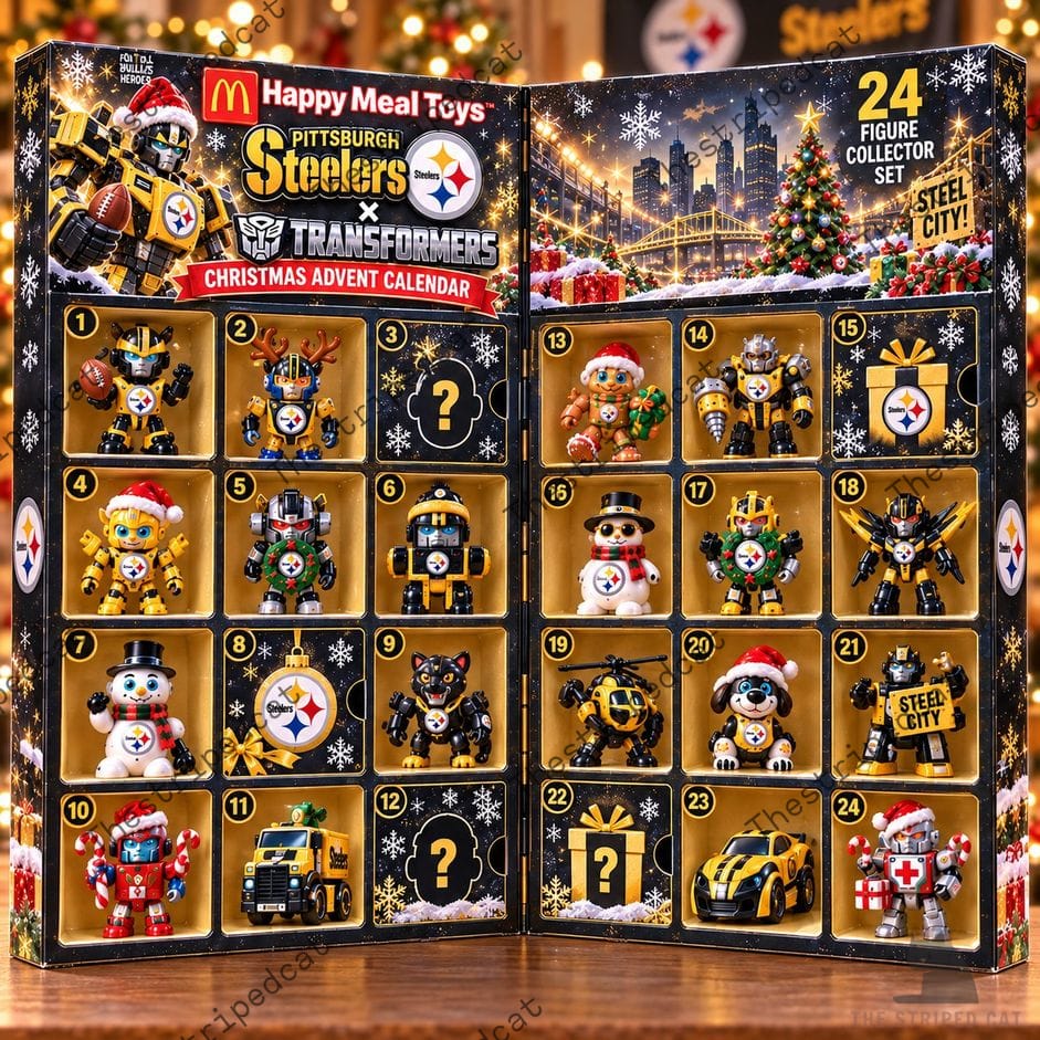 Pittsburgh Steelers x Transformers Christmas 2026 Advent Calendar Pittsburgh Steelers x Transformers Christmas 2026 Advent Calendar