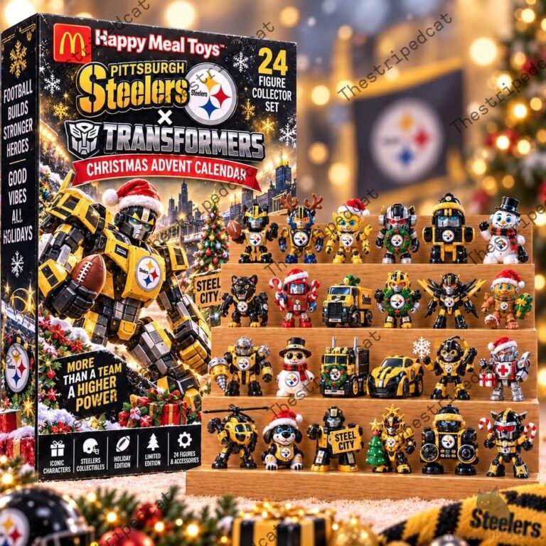 Pittsburgh Steelers x Transformers Christmas 2026 Advent Calendar 3 Pittsburgh Steelers Transformers Christmas Advent Calendar 24-piece figure set