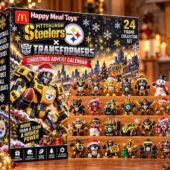 Pittsburgh Steelers x Transformers Christmas Advent Calendar 2026 1 Pittsburgh Steelers Transformers Christmas advent calendar set