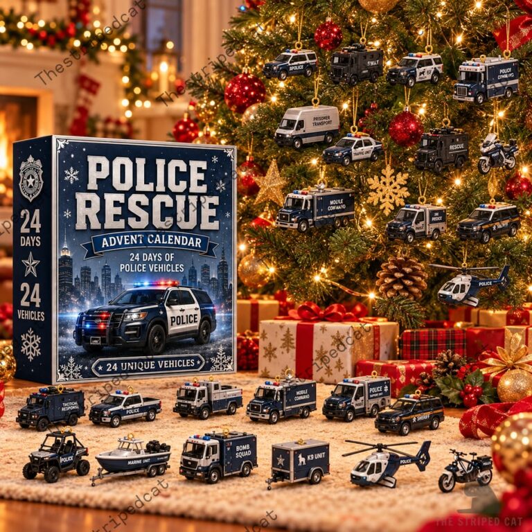 Police Rescue Advent Calendar 2026 24 Day Of Police Vehicles 2