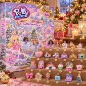 Polly Pocket 2026 Advent Calendar with 24 holiday collectibles