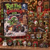 Rat Fink Green Cartoon Christmas 2026 Advent Calendar