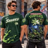 San Jose Sharks X Mutant Street Fighters T-Shirt