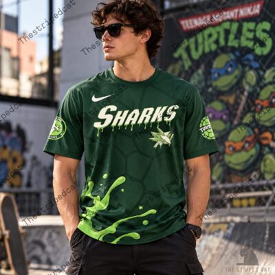 San Jose Sharks X Mutant Street Fighters T-Shirt