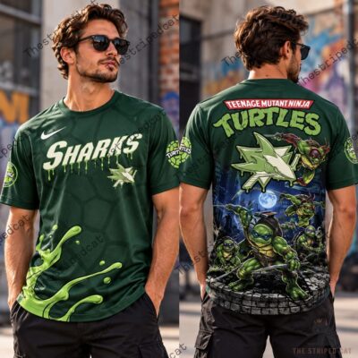 San Jose Sharks X Mutant Street Fighters T-Shirt