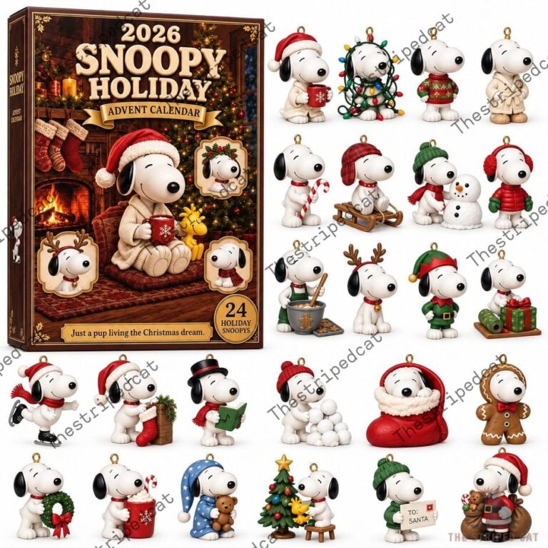 Snoopy Holiday Advent Calendar 2026 4 Snoopy Holiday Advent Calendar 2026 3