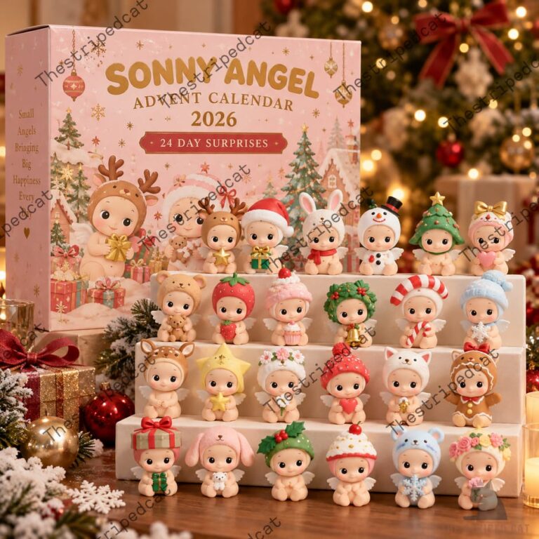 Sonny Angel 2026 Christmas advent calendar with 24 collectible figurines