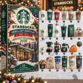 Starbucks America 250th Anniversary 2026 Advent Calendar