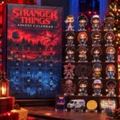 Stranger Things 24-day countdown calendar with acrylic character collectibles from TheStripedcat.