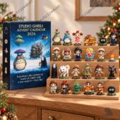 Studio Ghibli 2026 Advent Calendar with character figurines