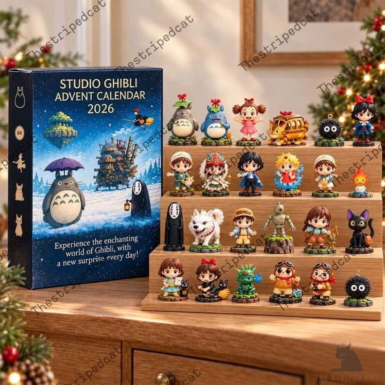 Studio Ghibli 2026 Advent Calendar with character figurines