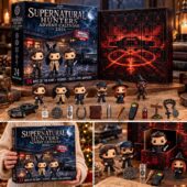 Supernatural 2026 advent calendar featuring mini figures and show-inspired relics.