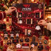 T1 2026 Advent Calendar from TheStripedcat featuring esports collectibles