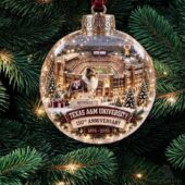 Texas A&M University 150th Anniversary Christmas Ornament