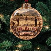 The Good The Bad And The Ugly Mexican Standoff Christmas Ornament