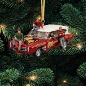 The Monkees 60th Anniversary Monkeemobile Pontiac GTO Christmas Ornament