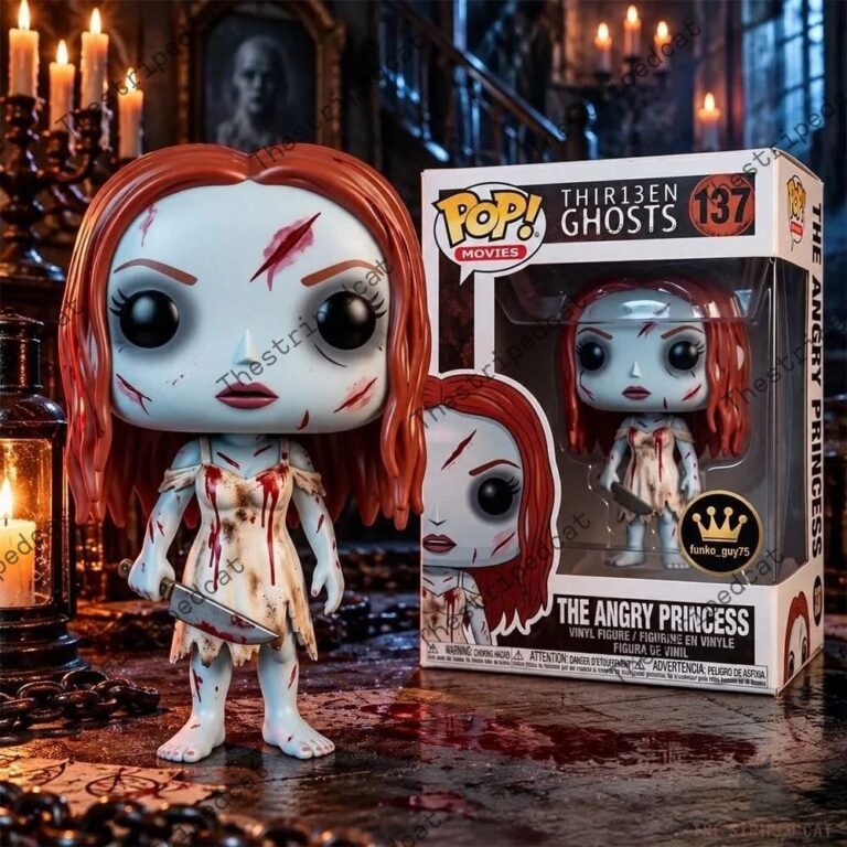 The Angry Princess vinyl figure from Thir13en Ghosts by TheStripedcat