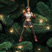 Tifa Lockhart Final Fantasy VII Christmas Ornament