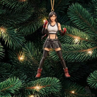 Tifa Lockhart Final Fantasy VII Christmas Ornament