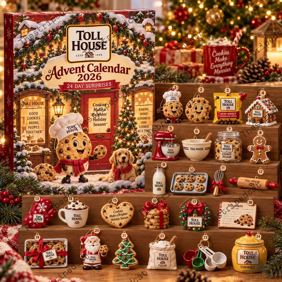 Toll House Advent Calendar 2026 24 Day Surprises Toll House Advent Calendar 2026 24 Day Surprises