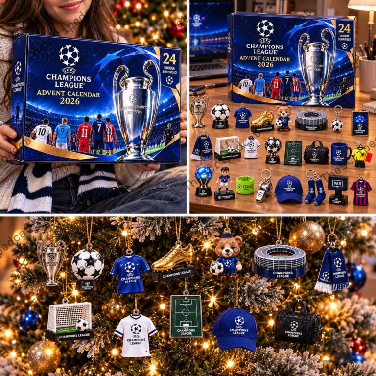 UEFA Champions League Soccer Advent Calendar 2026 2