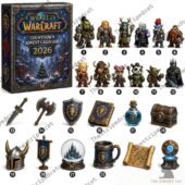 World of Warcraft 2026 Countdown Advent Calendar items by TheStripedcat